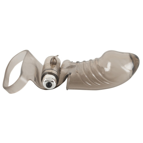 Orion Cock Sleeve With Vibration насадка на член со съемной вибропулей, 15х3.5 см